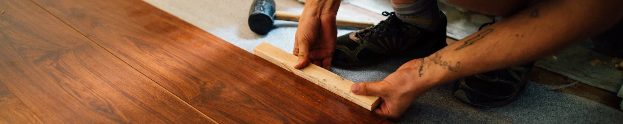 Installation services provided by Stafford's Discount Carpets in Redlands, CA